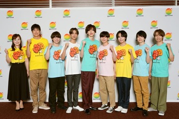 なにわ男子、突如登場のサプライズ「24時間テレビ」グッズ直接手渡しで会場歓喜 画像