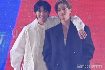 「フェルマーの料理」志尊淳＆高橋文哉「料理の作り合いっこ」仲良しエピソード飛び出す「ガルアワ」シークレット登場に歓声止まず＜GirlsAward 2023 A／W＞ 画像