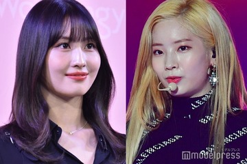 TWICEダヒョン、モモとの“シルエットキス”ショットで誕生日祝福「可愛すぎ」「仲良しな2人最高」の声 画像