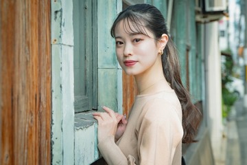 【ミスキャンパス同志社2023特集】NO.6友保七萌さんインタビュー「勇気を振り絞って応募した」 画像