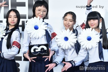 新しい学校のリーダーズ、“正装”セーラー服に大きな花咲かす「青春日本代表として胸が熱々」ブレイクスルー・アーティスト賞輝く＜GQ MEN OF THE YEAR 2023＞ 画像