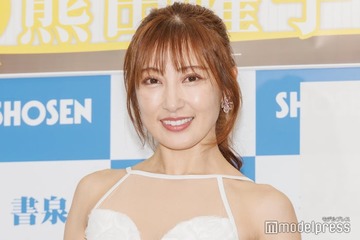 熊田曜子、美バスト維持の秘訣告白 “完全母乳”子育ての影響も語る【Spinning】 画像