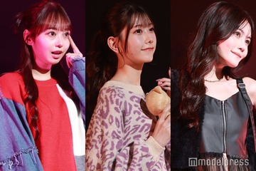 AKB48千葉恵里・大盛真歩・込山榛香、ランウェイ降臨 ミニワンピで美脚披露【STARRZ TOKYO】 画像