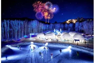 北海道・トマムに幻想的な氷の街「アイスヴィレッジ」氷のパーラーや広場が新登場 12月10日から 画像