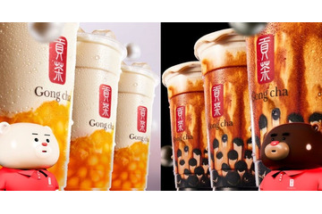 ゴンチャ、初の“白パール”使用「ホワイトパール ピーチミルクティー」11月1日登場 黒糖ミルクティーも 画像