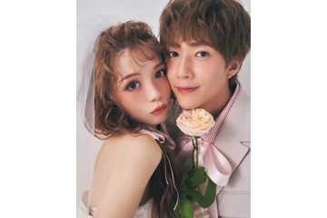 結婚発表のばんばんざい・ぎし＆桜井美悠、密着ウエディングフォト公開 画像