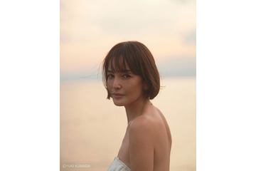 梨花、大胆ノースリトップスから美バスト披露「かっこよすぎる」「完璧なビジュアル」の声 画像