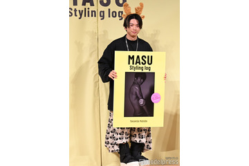 NEWS増田貴久、上裸撮影準備で「チーフマネージャーに土下座」【MASU Styling log】 画像