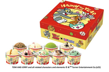 サーティワン「トムとジェリー」と初コラボ！正月SPセットやハッピーフレンズ登場 画像