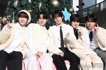NCT WISH、クリスマスイベント＆公開サイン会にファン殺到 今年変化があったメンバーは？「ユウシくんは食べる量が増えてきた」【囲み取材レポート】 画像
