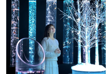 アートアクアリウム美術館で冬の企画展「金魚と幻想の銀世界」室内空間で冬景色を表現 画像
