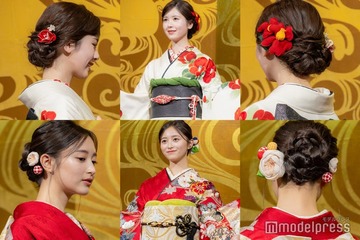 【乃木坂46新成人】振り袖の着こなし＆ヘアスタイルが話題「参考になる」「真似したい」の声続々 画像
