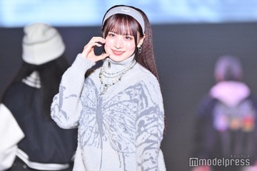 表情が可愛すぎてバズったアイドル・CANDY TUNE立花琴未、ウェービーヘア×ファーソックスで印象ガラリ【TGCしずおか2025】 画像