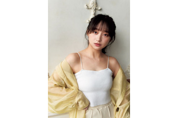 元日向坂46影山優佳、キャミソール姿で美肌大胆披露 画像