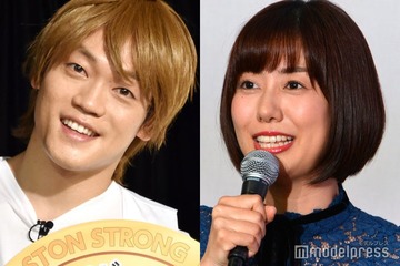 おばたのお兄さん＆山崎夕貴アナ、息子を顔出し 家族3ショットに反響「似てる」「すでにイケメン」 画像