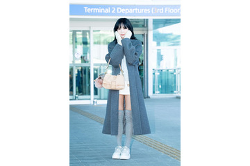 TWICEミナ「フェンディ」トータルルック纏い空港登場 ミラノ開催のコレクション参加へ 画像