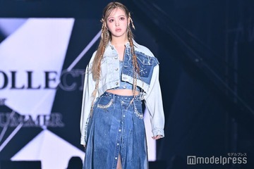 藤田ニコル、美脚＆ウエストのぞくデニムコーデで魅了【TGC2025S/S】 画像