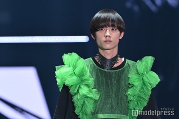 水沢林太郎、マッシュヘアで個性強調 会場の視線奪う【TGC2025S/S】 画像