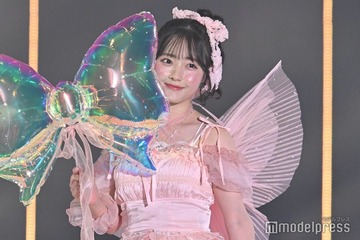 CUTIE STREET川本笑瑠、妖精衣装×大きなリボンステッキがキュート【IDOL RUNWAY COLLECTION 2025】 画像