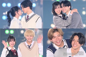 「今日好き」カップル「関コレ」に集結 ハグ・頬キス…ラブラブアピール続々 画像