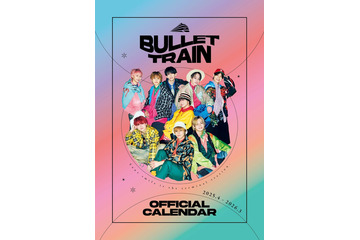 超特急、“ド派手ビビッドカラー衣装”で集結 オフィシャルカレンダー表紙＆裏表紙解禁・限定版のソロカット表紙も 画像