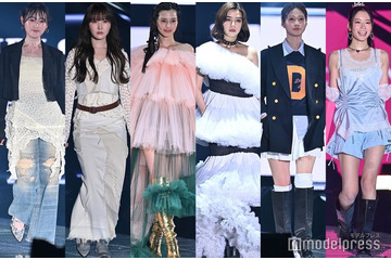 【2025春夏トレンド】“盛る”が基本 平成ギャル・姫コーデ…自由自在の装飾至上主義でオリジナリティをプラス＜TGC2025S/S＞ 画像