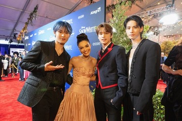 JO1河野純喜「白雪姫」USプレミア初参戦 與那城奨＆佐藤景瑚も応援駆け付け夢の共演 画像