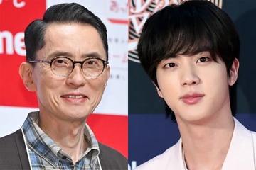 松重豊、BTSジンのYouTube登場で反響殺到「夢みたいな共演」「羊巻き姿可愛すぎる」 画像