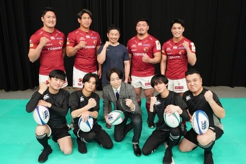 櫻井翔「キントレ」「ラグビーリーグワン」コラボ企画に登場 キンプリとラグビーゲストとして生出演 画像