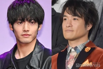 赤楚衛二「メロいと言うやつですね」笠原秀幸＆北原里英夫妻の第1子と対面「ふにゃふにゃ笑顔が目に浮かぶ」「イケメンパパが2人」の声 画像