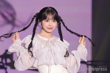 CUTIE STREET増田彩乃、満面の笑みでファンサ 三つ編みアピールも【超十代2025】 画像