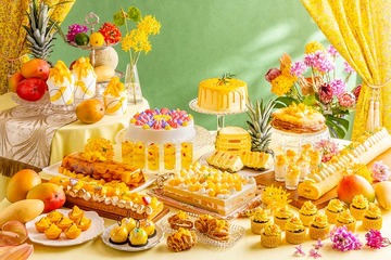 夏スイーツビュッフェ「マンゴー ランデブー」ヒルトン名古屋で、果肉たっぷりケーキやかき氷など17種 画像