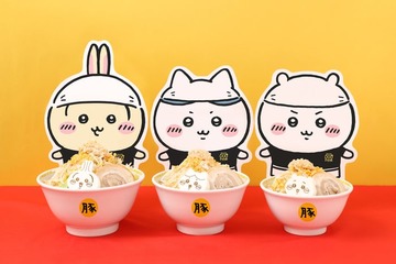 ちいかわのラーメン屋「ちいかわラーメン 豚」池袋パルコに移転 ドリンクやグッズも提供 画像