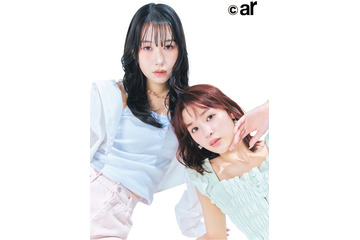 ME:I・MOMONA＆RAN、アツいトーク・女神ビジュアル披露「言葉を交わさなくても自然と息が合う」 画像