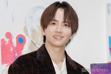 板垣李光人「ふわふわでおきゃわ」Hey! Say! JUMP中島裕翔からの誕プレ＆2ショット公開「似合うものがわかりすぎてる」「ゆとりひ最高」の声 画像