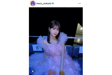 めるる、ふわふわドレスの美麗SHOTに反響「最高にかわいい」「お姫様みたい！」 画像