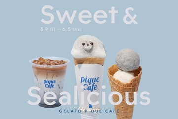 ジェラートピケカフェ、“あざらしクレープ”など初夏の限定スイーツ3種登場 画像