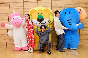 トラジャ松田元太・水上恒司・高石あかり、互いの声の印象とは？ 映画「たべっ子どうぶつ」3ショットインタビュー 画像