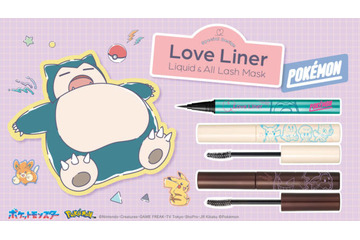 ラブ・ライナー、ポケモンデザインのリキッドアイライナーとマスカラが数量限定で発売 画像