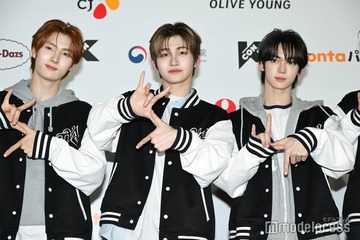 SEVENTEEN弟分・TWS、メンバー指名1位メンバーが“完璧ビジュアル”のポイント明かす【KCON JAPAN 2025／レッドカーペット】 画像