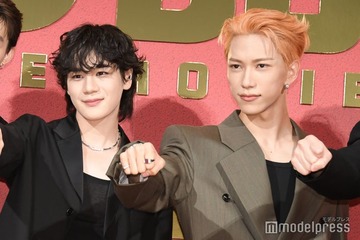 INI池崎理人、JO1ライブに1人で観覧来ていた「全員大好き」豆原一成ら“後輩力”絶賛「めっちゃ可愛い」 画像