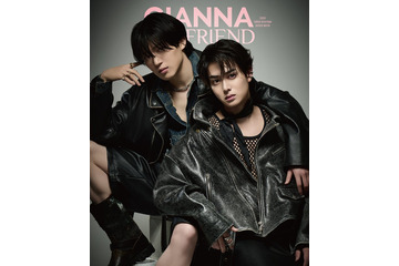 「タイプロ」西山智樹＆前田大輔、ファッション誌初登場でW表紙「GIANNA BOYFRIEND」登場 画像