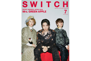 Mrs. GREEN APPLE「SWITCH」MAJ特集号の表紙登場 現在の心境真摯に語る 画像
