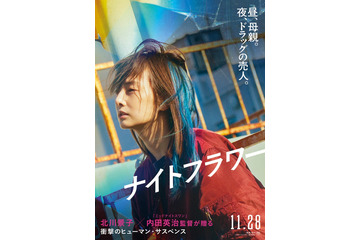 北川景子、すっぴん＆インナーカラーでドラッグ売る母親役 内田英治監督新作「ナイトフラワー」公開決定 画像
