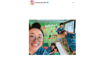 保田圭、ニッチェ江上＆相席スタート山崎と“ケイちゃん会”子連れ旅へ「食べて飲んで笑って最高すぎた」 画像