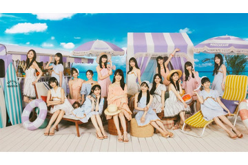 乃木坂46、賀喜遥香センター39thシングル「Same numbers」夏の香り漂う新ビジュアル解禁 画像