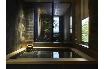 「ふふ 東京 銀座」2025年冬開業、熱海の天然温泉に浸る客室風呂を全室に完備 画像