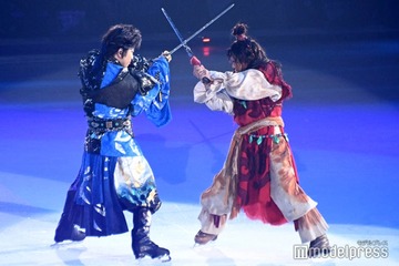 NEWS増田貴久、高橋大輔・荒川静香らと氷上で殺陣＆フライングも 初挑戦のアイスショー開幕【氷艶hyoen2025–鏡紋の夜叉-】 画像