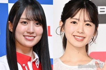 乃木坂46賀喜遥香＆筒井あやめ、W主演「量産型ルカ」撮影裏話 初プラモデル制作の苦労も 画像