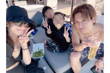 第5子出産を控えた辻希美、夏の家族旅行は近場を満喫「あっという間の三日間でした」 画像